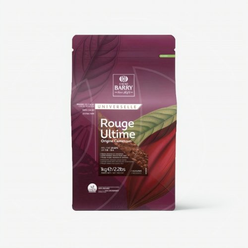 Какао-порошок алкализованный CACAO BARRY Rouge Ultime 20-22% 100 г DCP-20RULTI-89B