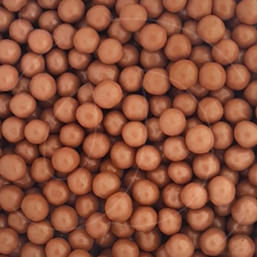 Посыпка кондитерская шоколадные шарики хрустящие CALLEBAUT "MILK CHOCOLATE CRISPEARLS" 50 г CHM-CC-CRISPE0-02B 