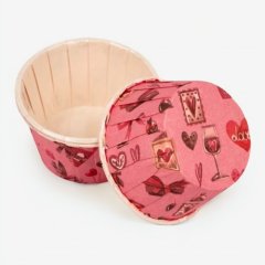 Капсула бумажная с ламинацией "Маффин" D50 H40 1 шт 			