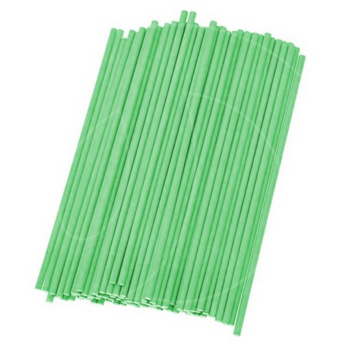 Палочки для кейк-попс бумажные Зелёные 15 см 100 шт Б-4