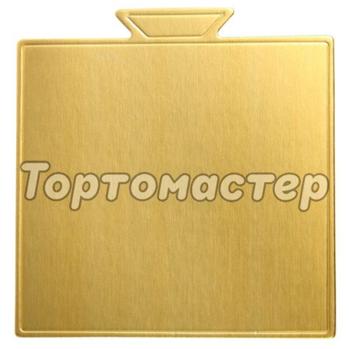 Подложка под десерт с держателем Золото 10 шт 2941954