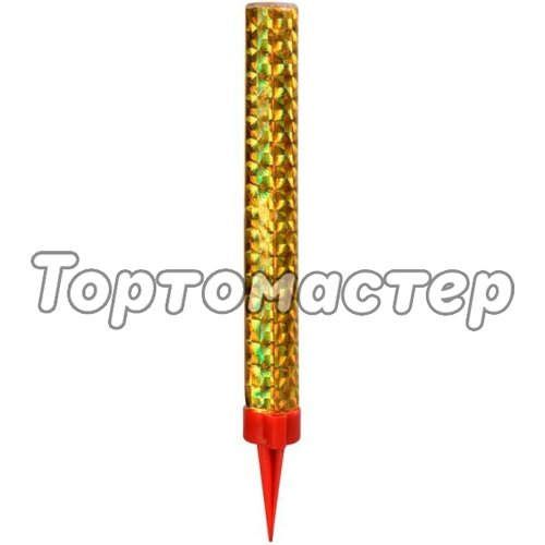 Свеча декоративная "Фонтан" 10 см 1 шт МН-1807	