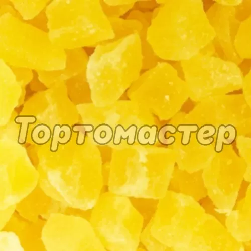 Цукаты из ананаса 3-5 мм 200 г 