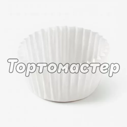 Капсула бумажная Белая D40 H26 50 шт 5A - 45 W.1000, 40*25 бел. G, 4527859