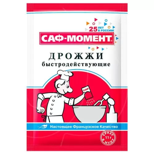 Дрожжи хлебопекарные сухие 11 г 