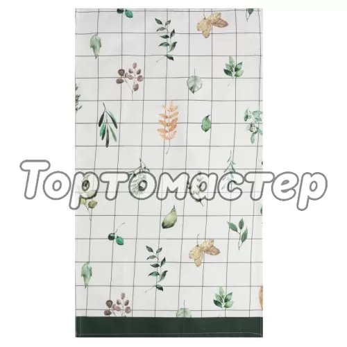 Полотенце кухонное Хлопок "Листочки" 40х73 см 7561823